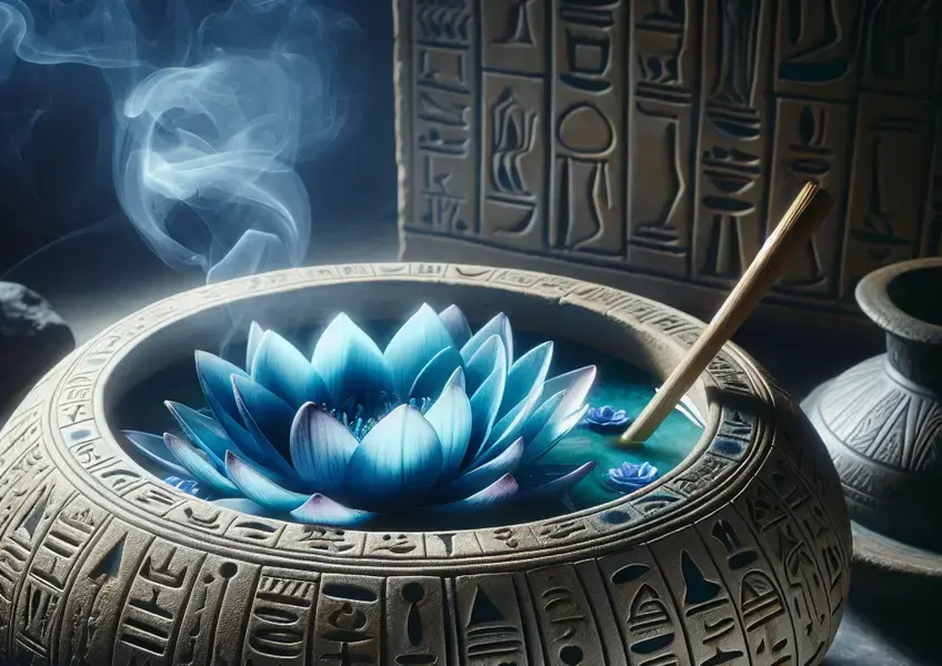 Pesquisa sugere como os egípcios consumiam Lótus Azul, planta usada em rituais - Imagem Destacada
