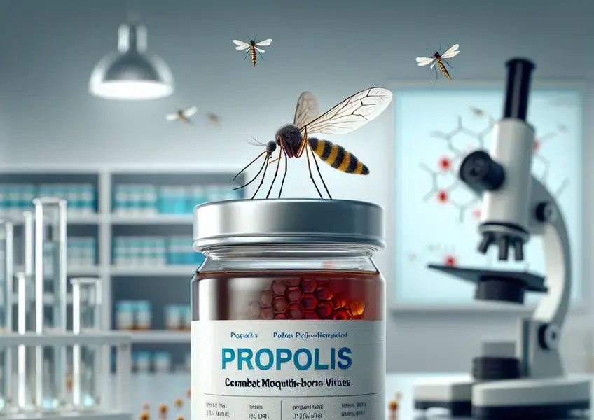 Própolis combate vírus transmitidos por mosquitos - Imagem Destacada
